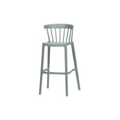 WOOOD Bliss Barstoelen Buiten - Kunststof - Groen - Set Van 2 -Geselecteerde Tuinmeubelwinkel 025a8e3386234532b425f81b99b5a20e