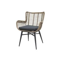 VDG Set Van 4 - Jasmine Dining Tuinstoel - Naturel -Geselecteerde Tuinmeubelwinkel 042a135d8a274f8d8d60e4346ba68696