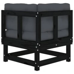 VidaXL - Tuinbank - Zwart - Grenenhout -Geselecteerde Tuinmeubelwinkel 0928021b0a3745f7ae65d5a7498eeaaf