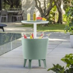 Keter Coolbar Partytafel - 49.5x49.5x57cm - Groen 14 Keter Coolbar Partytafel - 49.5x49.5x57cm - Groen -Geselecteerde Tuinmeubelwinkel 095c1d734b91479a9ea1c33157567ca8
