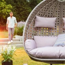 Merkloos HOME DELUXE Hangstoel Grijs Puur 14 Merkloos HOME DELUXE Hangstoel Grijs Puur -Geselecteerde Tuinmeubelwinkel 0b9a7d0deb2a421f9028f31d27658105