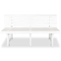 VidaXl Tuinbank 145,5 Cm Kunststof Wit 8 VidaXl Tuinbank 145,5 Cm Kunststof Wit -Geselecteerde Tuinmeubelwinkel 0c81b9f2d02f48efa43dffd5f65299e7