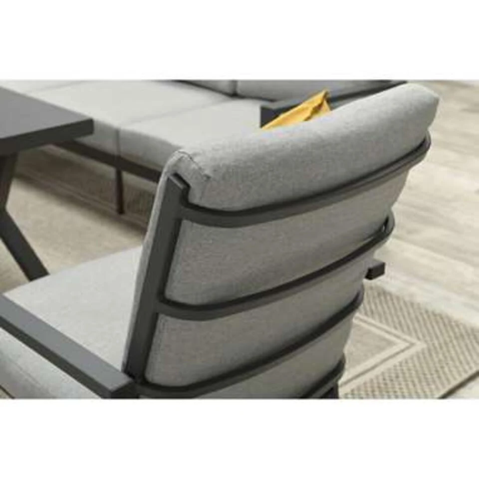 Garden Impressions Senja Lounge Dining Tuinstoel - Donker Grijs 4 Garden Impressions Senja Lounge Dining Tuinstoel - Donker Grijs - Afbeelding 2