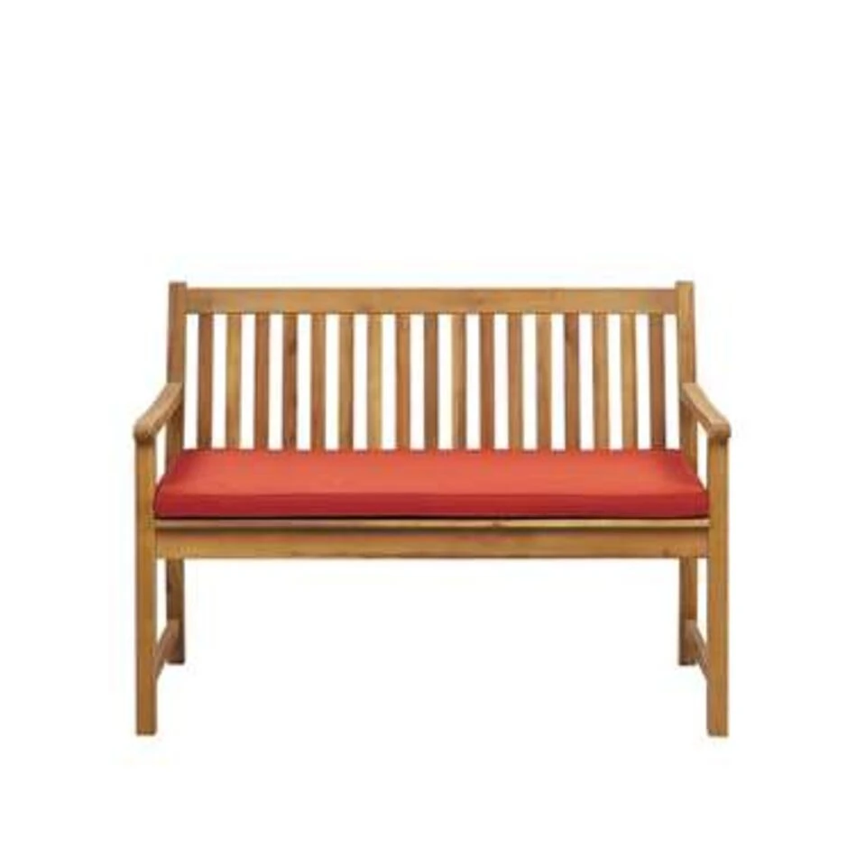 Beliani Tuinbank VIVARA - Lichte Houtkleur Fsc® Gecertificeerd Acaciahout 3 Beliani Tuinbank VIVARA - Lichte Houtkleur Fsc® Gecertificeerd Acaciahout