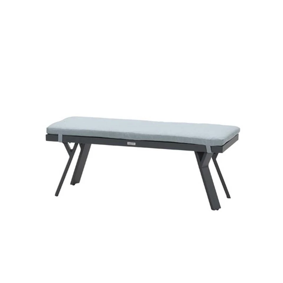 Garden Impressions Senja Sport Tuinbankje 110x40xH45 - Mint Grijs 3 Garden Impressions Senja Sport Tuinbankje 110x40xH45 - Mint Grijs