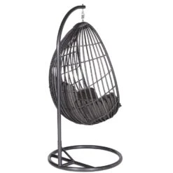 Garden Impressions Panama Hangstoel Ei - Donker Grijs -Geselecteerde Tuinmeubelwinkel 1000035642 0104