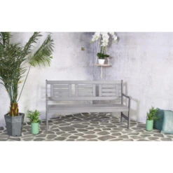 SenS-Line Boulogne Tuinbank - Grenenhout - Grijs -Geselecteerde Tuinmeubelwinkel 1000038275 0103