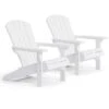 Keter Troy Adirondack Tuinstoel - Set Van 2 - 85x80x96.5cm - Wit 1 Keter Troy Adirondack Tuinstoel - Set Van 2 - 85x80x96.5cm - Wit -Geselecteerde Tuinmeubelwinkel 1000041632