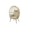 VDG Lola Egg Relaxstoel - Natural Sand 2 VDG Lola Egg Relaxstoel - Natural Sand -Geselecteerde Tuinmeubelwinkel 1000042586