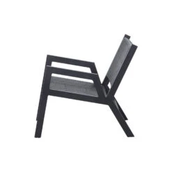 WOOOD Pem Fauteuil Outdoor - Aluminium - Zwart - Set Van 2 -Geselecteerde Tuinmeubelwinkel 1000047924 0102