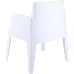 VDG Siesta Box Stapelbare Stoel - Wit -Geselecteerde Tuinmeubelwinkel 1000048050 0103