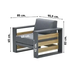 Garden Impressions Solo Lounge Fauteuil - Carbon Black/Mystic Grey 7 Garden Impressions Solo Lounge Fauteuil - Carbon Black/Mystic Grey -Geselecteerde Tuinmeubelwinkel 1000048695 0101