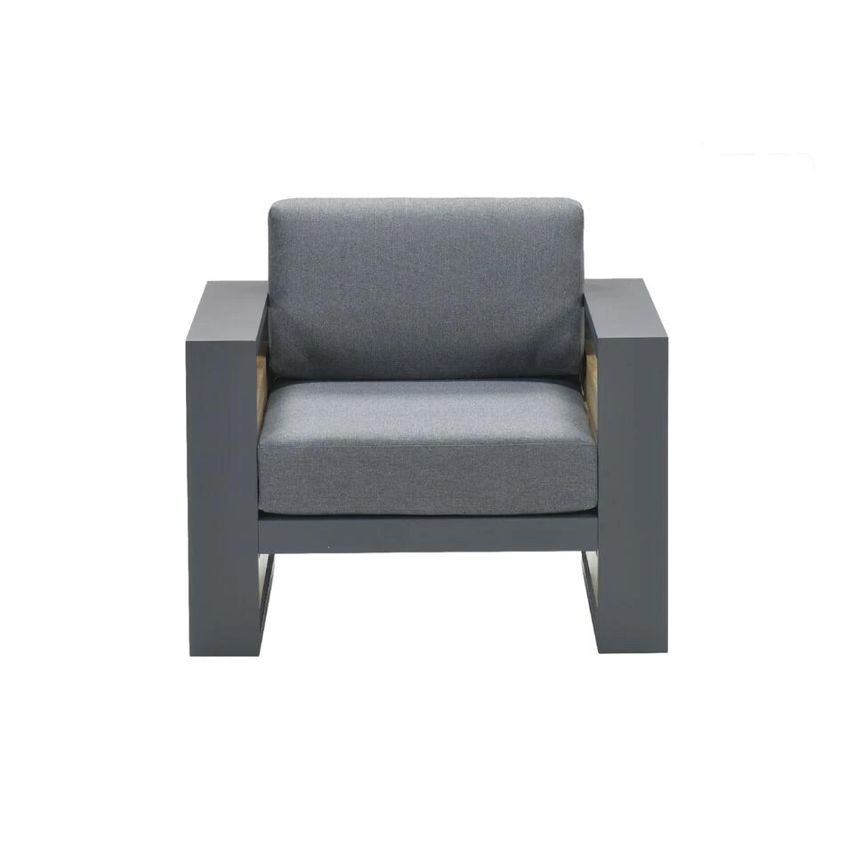 Garden Impressions Solo Lounge Fauteuil - Carbon Black/Mystic Grey 5 Garden Impressions Solo Lounge Fauteuil - Carbon Black/Mystic Grey - Afbeelding 3