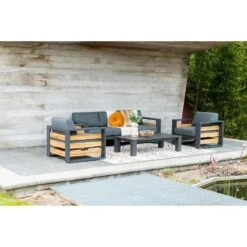 Garden Impressions Solo Lounge Fauteuil - Carbon Black/Mystic Grey 9 Garden Impressions Solo Lounge Fauteuil - Carbon Black/Mystic Grey -Geselecteerde Tuinmeubelwinkel 1000048695 0103