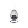 Garden Impressions Panama Swing Egg Hangstoel - Cloudy Grey -Geselecteerde Tuinmeubelwinkel 1000050055