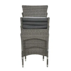Garden Impressions Jerba Tuinstoel Grijs - 4 Stuks -Geselecteerde Tuinmeubelwinkel 1000052360 0103