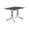 Sieger Boulevard Klaptafel 120x80 Cm - Antraciet Vivodur -Geselecteerde Tuinmeubelwinkel 1000053242