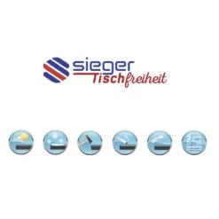 Sieger Boulevard Klaptafel 80x80 Cm. - Vivodur -Geselecteerde Tuinmeubelwinkel 1000053294 0103