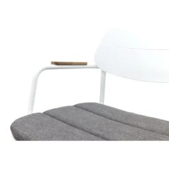 GreenChair Courage Dining Chair - Teak Armleuning - White 9 GreenChair Courage Dining Chair - Teak Armleuning - White -Geselecteerde Tuinmeubelwinkel 1000058438 0103