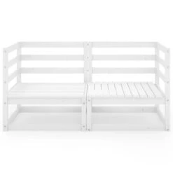 VidaXL Tuinbank 2-zits Massief Grenenhout Wit 8 VidaXL Tuinbank 2-zits Massief Grenenhout Wit -Geselecteerde Tuinmeubelwinkel 1000060797 0102