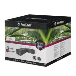 Aerocover Loungesethoes L-vorm 355x275 Cm - Rechts -Geselecteerde Tuinmeubelwinkel 1000073211 0102
