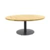 Taste Saba Low Dining Tafel - Ø160 Cm. Ronde Tuintafel -Geselecteerde Tuinmeubelwinkel 1000080785