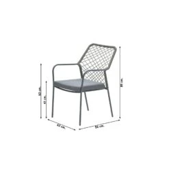 Garden Impressions Ross Tuinstoel - Mosgroen 7 Garden Impressions Ross Tuinstoel - Mosgroen -Geselecteerde Tuinmeubelwinkel 1000084828 0101