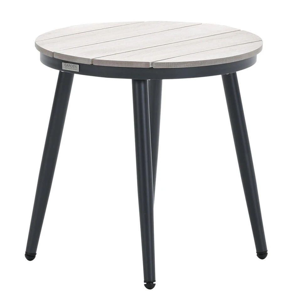 Garden Impressions Lucas Bijzettafel Ø50 - Light Teak Imowood 3 Garden Impressions Lucas Bijzettafel Ø50 - Light Teak Imowood