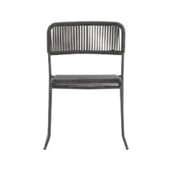 Dining Tuinstoel Lester Touw Grijs - 56x51x75 Cm - Touw - Grijs 8 Dining Tuinstoel Lester Touw Grijs - 56x51x75 Cm - Touw - Grijs -Geselecteerde Tuinmeubelwinkel 1000092420 0102