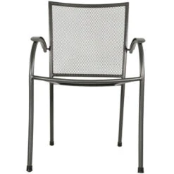 Tuinstoel Nordic - Metaal - Grijs 8 Tuinstoel Nordic - Metaal - Grijs -Geselecteerde Tuinmeubelwinkel 1000093881 0102