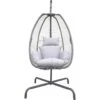 Rope Hangstoel - Wicker - Grijs 2 Rope Hangstoel - Wicker - Grijs -Geselecteerde Tuinmeubelwinkel 1000094364