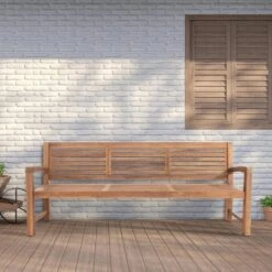 CLP Teakbank Halden 220 Cm 8 CLP Teakbank Halden 220 Cm -Geselecteerde Tuinmeubelwinkel 1000095888 0102