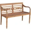 CLP Bank Maryland 120 Cm Teak -Geselecteerde Tuinmeubelwinkel 1000097775
