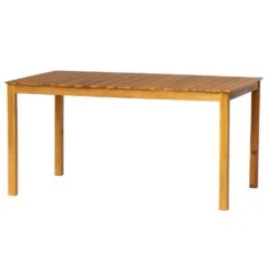 Tafel Voor Binnen En Buiten, 6 Personen, In Acacia