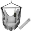 Tectake Hangstoel Malika, Boho-stijl, Draagkracht 150kg, Grijs 1 Tectake Hangstoel Malika, Boho-stijl, Draagkracht 150kg, Grijs -Geselecteerde Tuinmeubelwinkel 1000127501