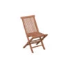 Livingfurn - Tuinstoel - Folding Chair - 45x45x75 Cm - Teakhout -Geselecteerde Tuinmeubelwinkel 1000131878