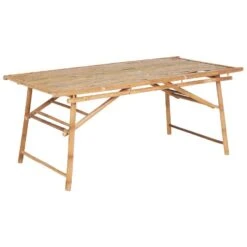 TINDARI - Tuintafel - Lichthout - Bamboe