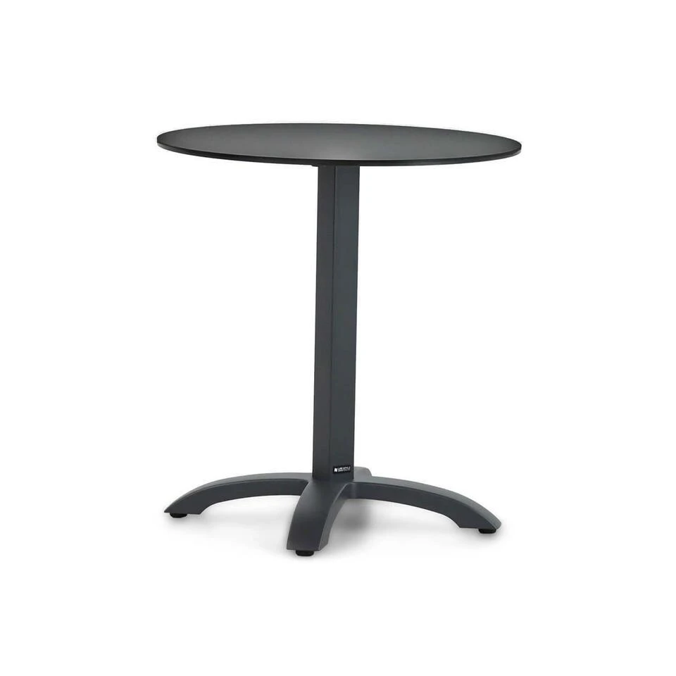 Dining Tuintafel Rond 70 Cm Aluminium Grijs Talao 3 Dining Tuintafel Rond 70 Cm Aluminium Grijs Talao