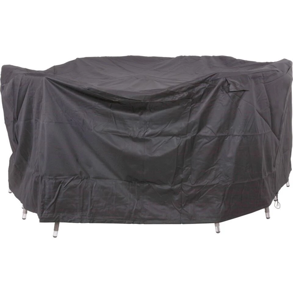 Les - Beschermhoes Zitgroep Ø250cm, Waterdicht - Zwart 3 Les - Beschermhoes Zitgroep Ø250cm, Waterdicht - Zwart