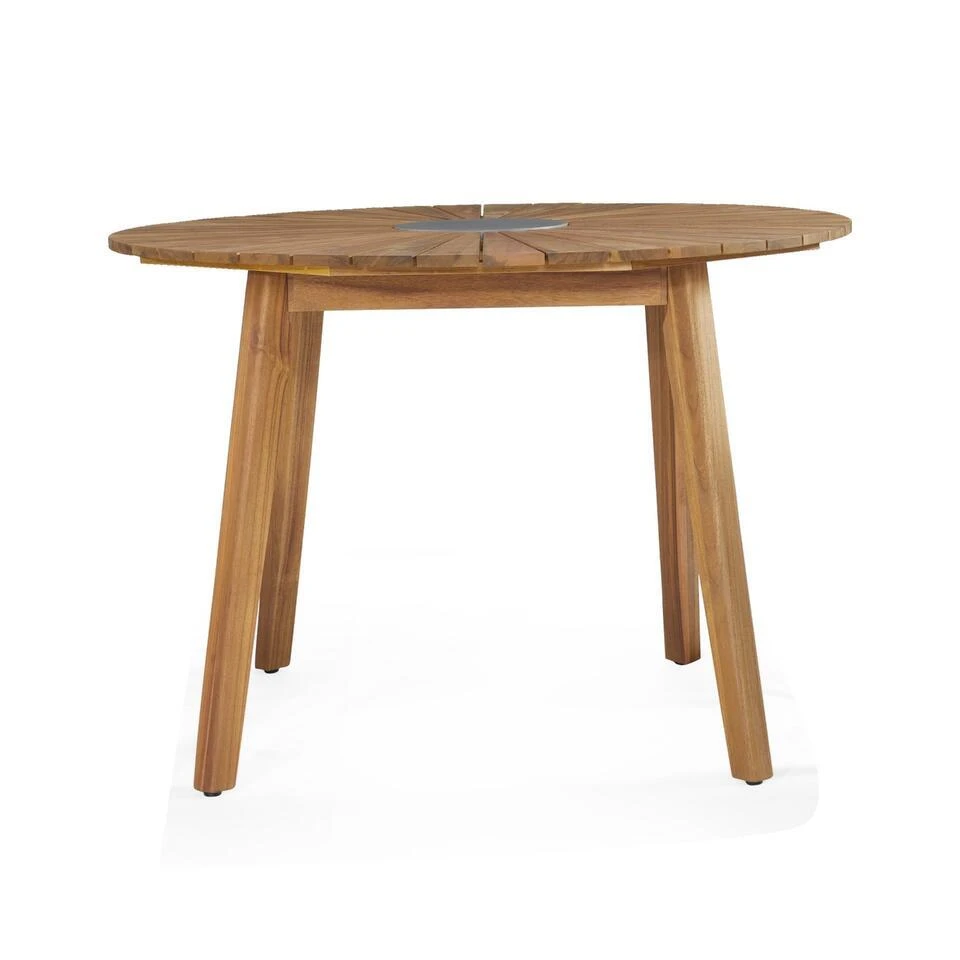 Sens-Line - Bali Tuintafel - Ø100cm - Acaciahout 3 Sens-Line - Bali Tuintafel - Ø100cm - Acaciahout