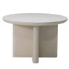 Tuintafel Rond 120cm - Beige Betonlook - Acryl Coating - Miso 2 Tuintafel Rond 120cm - Beige Betonlook - Acryl Coating - Miso -Geselecteerde Tuinmeubelwinkel 1000165294