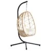 Hangstoel Van Bruin Rotan En Metaal 1 Hangstoel Van Bruin Rotan En Metaal -Geselecteerde Tuinmeubelwinkel 1000165650