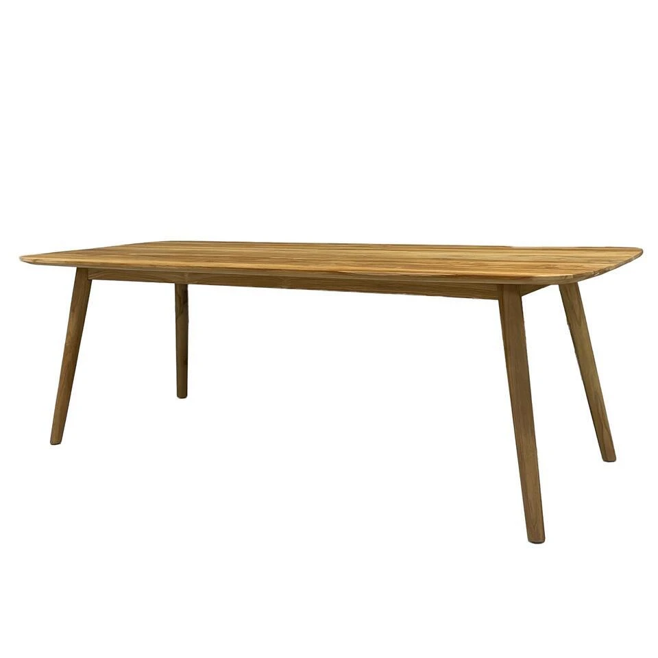 Livingfurn - Tuintafel - Lugano 240cm - Bruin 3 Livingfurn - Tuintafel - Lugano 240cm - Bruin