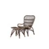 Svea - Leila Loungestoel - Donker Walnoot - Rattan 2 Svea - Leila Loungestoel - Donker Walnoot - Rattan -Geselecteerde Tuinmeubelwinkel 1000171024