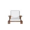 Svea - Soraya Loungestoel - Acaciahout - Naturel/wit -Geselecteerde Tuinmeubelwinkel 1000172291