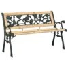 VidaXL - Tuin Zitplaatsen - Bruin - Hout - 116 X 54 X 73cm 2 VidaXL - Tuin Zitplaatsen - Bruin - Hout - 116 X 54 X 73cm -Geselecteerde Tuinmeubelwinkel 1000173294