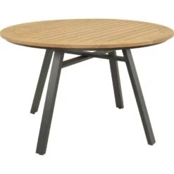 Les - Monza Eettafel ø120 Cm - Antraciet