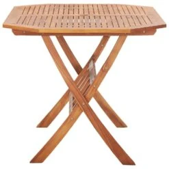 VidaXL - Tuintafel Inklapbaar - Bruin - Massief Acaciahout - 135 X 85 X 75 Cm -Geselecteerde Tuinmeubelwinkel 10dd32cd359b46cd9fea3765680d4222