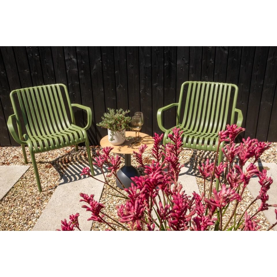 Stripe Loungestoel - Mosgroen 4 Stripe Loungestoel - Mosgroen - Afbeelding 2