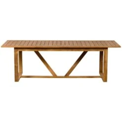 WOOOD Beaver Tuintafel - Teak - Naturel - 75x240x90 -Geselecteerde Tuinmeubelwinkel 116eab81496b4ee9a5ddb030a3a82e09